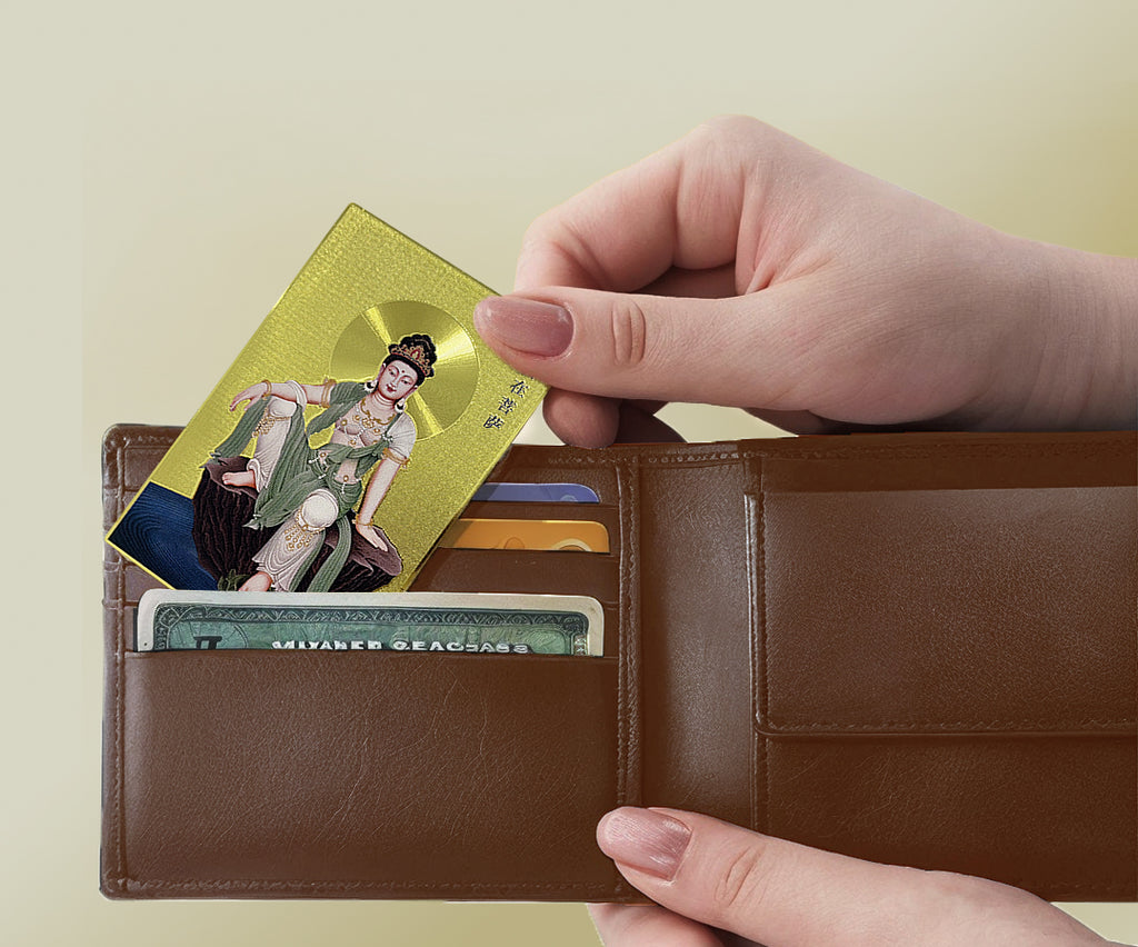 Avalokiteshvara Blessing Card – The Embodiment of Compassion & Wisdom