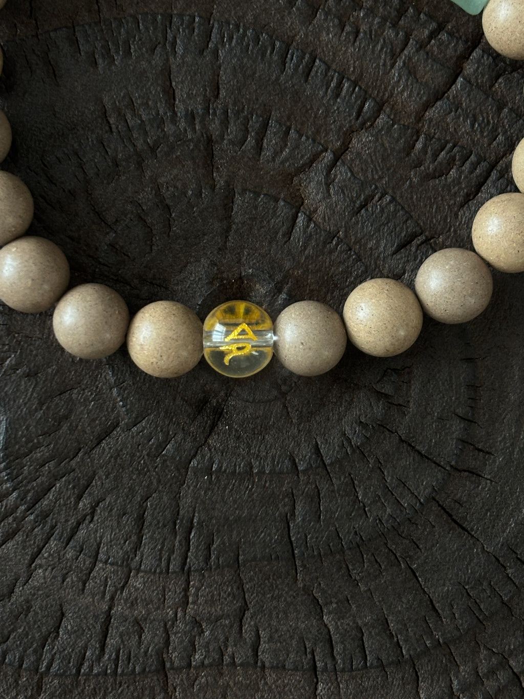 Five-Element Herbal & Aromatic Bracelet Collection Metal Element - Western White (Jin Xi Bai) (Inspired by the Ancient Chinese Five Elements: Metal, Wood, Water, Fire, Earth)