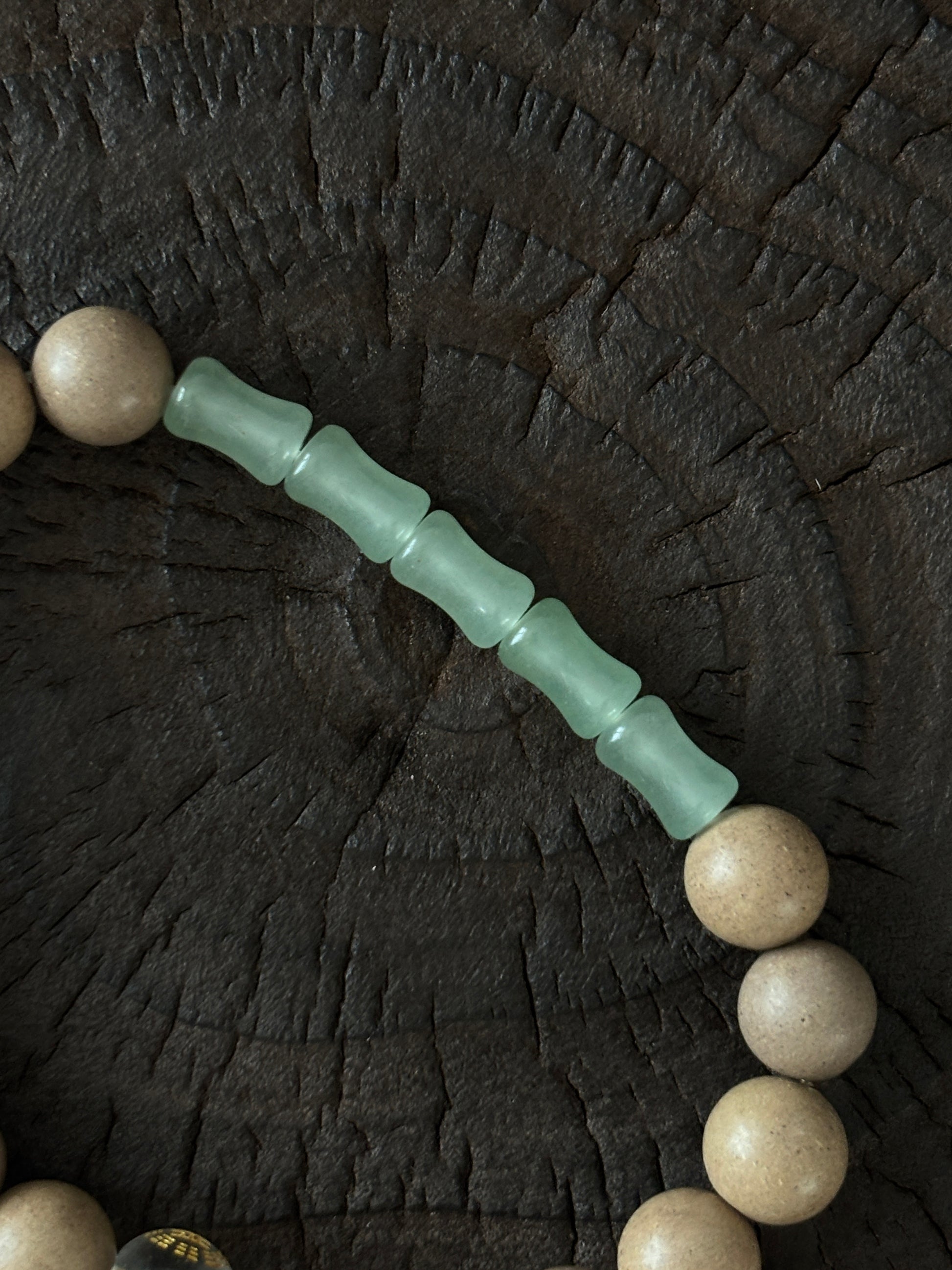 Five-Element Herbal & Aromatic Bracelet Collection Metal Element - Western White (Jin Xi Bai) (Inspired by the Ancient Chinese Five Elements: Metal, Wood, Water, Fire, Earth)